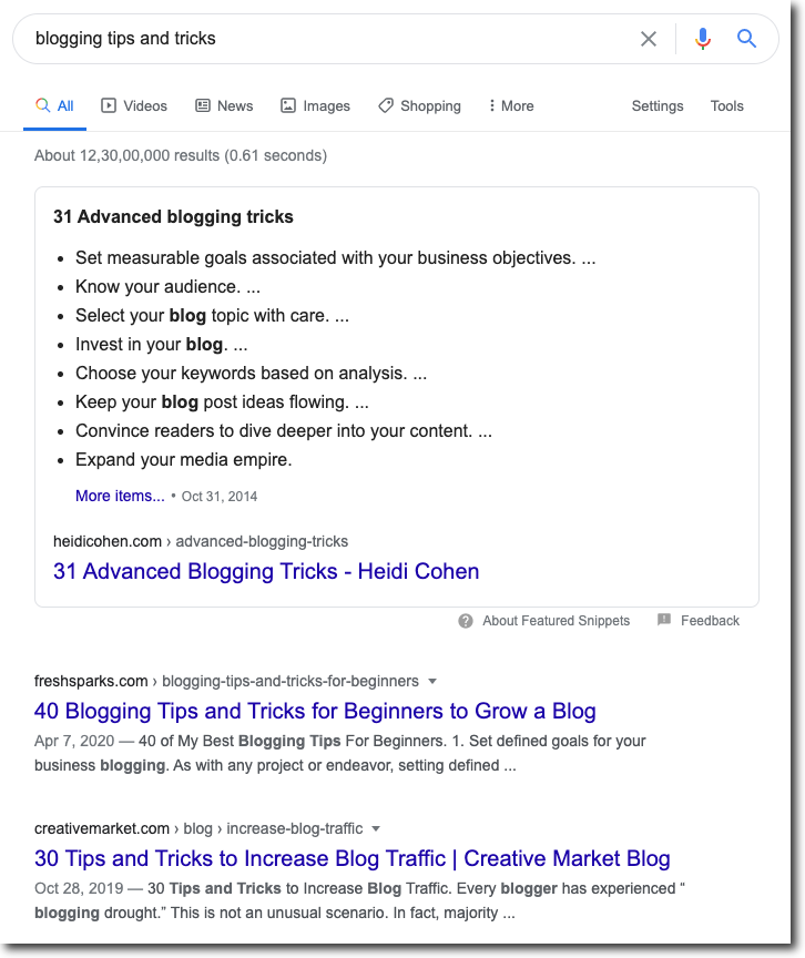 Analyze the top ten results on Google for any keyword